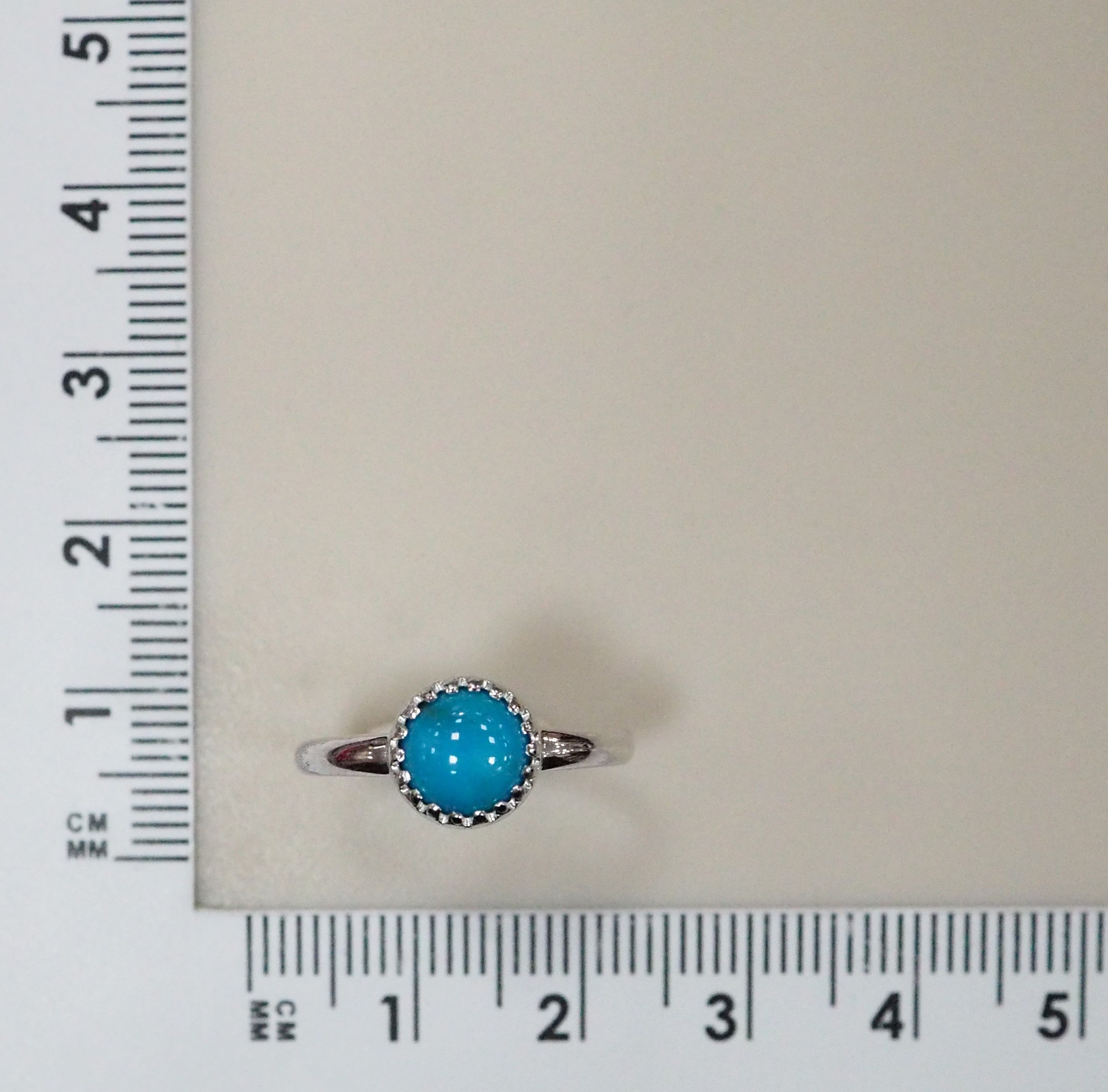 Серебряное кольцо с бирюзой